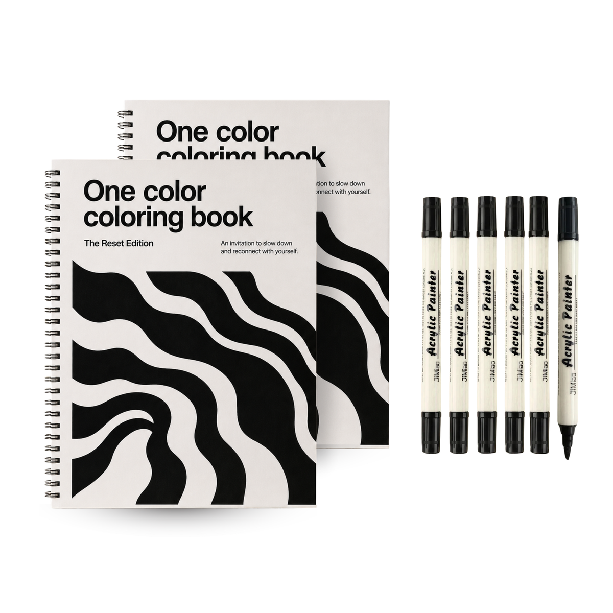 One Color Coloring Book - The Reset Edition®