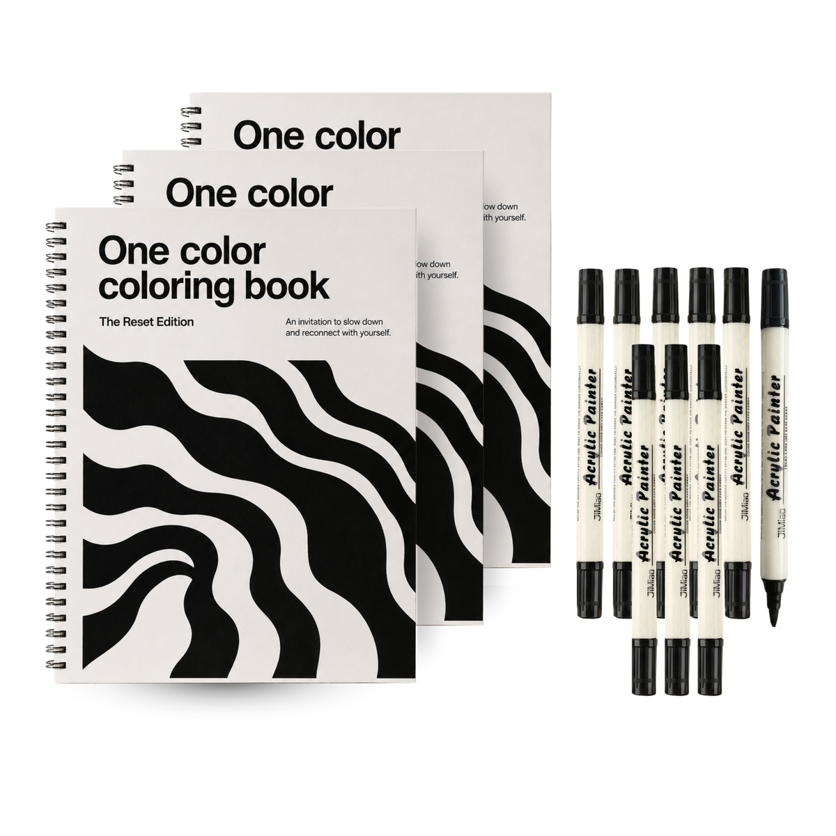 One Color Coloring Book - The Reset Edition®