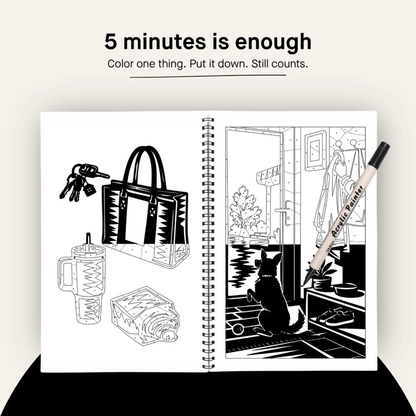 One Color Coloring Book - The Reset Edition®